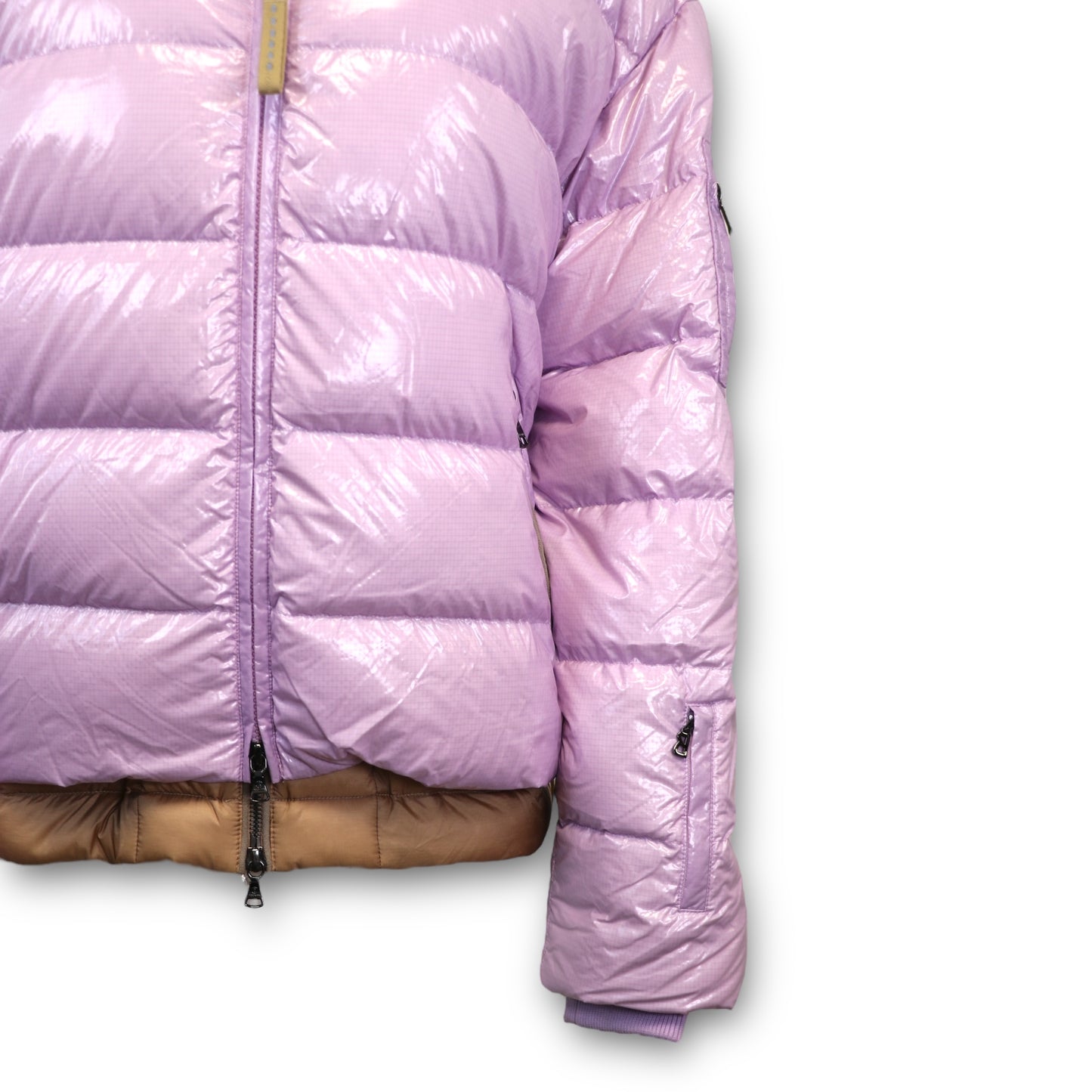 Bogner Daunenjacke braun/lila Gr. 40
