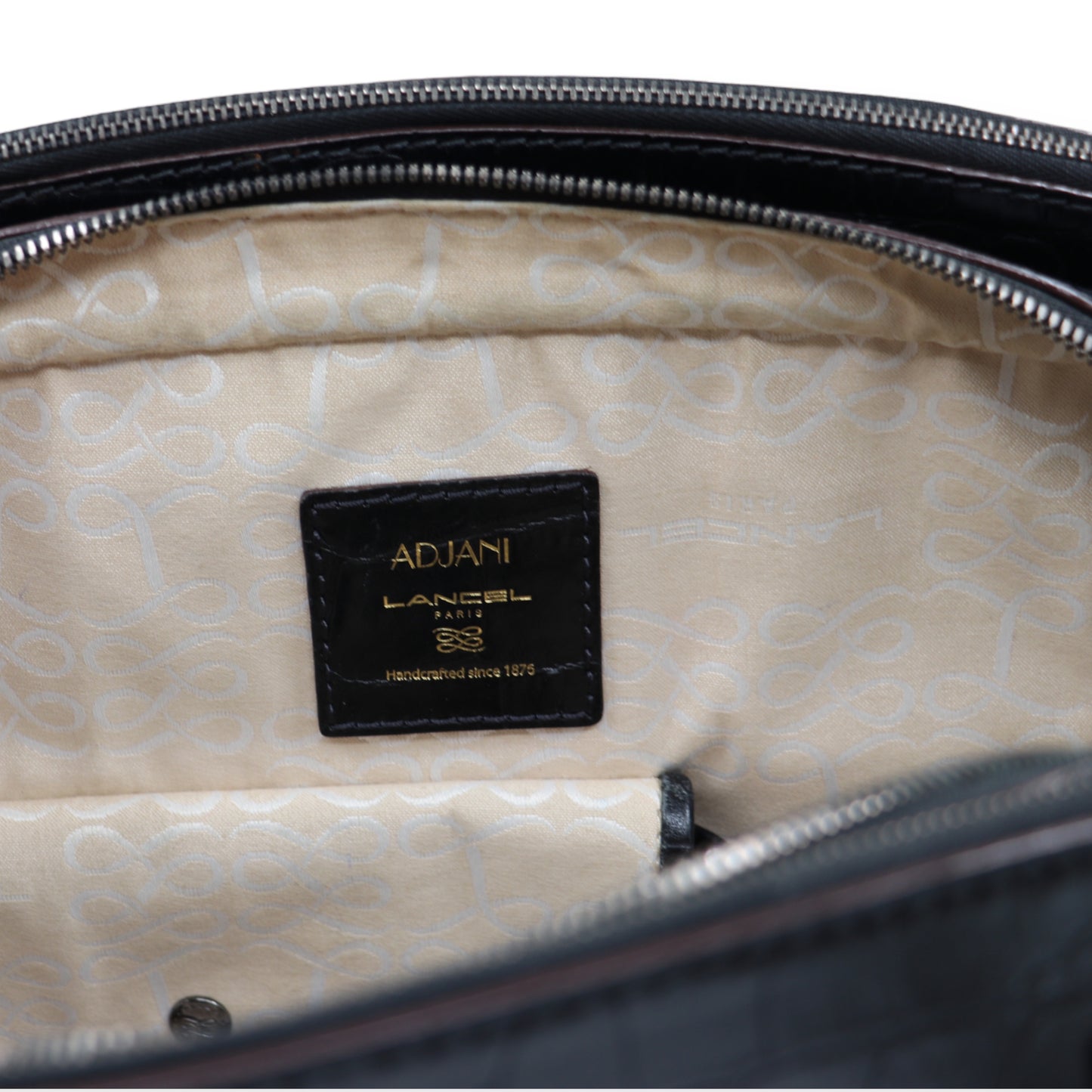 Lancel x Adjani Schultertasche schwarz