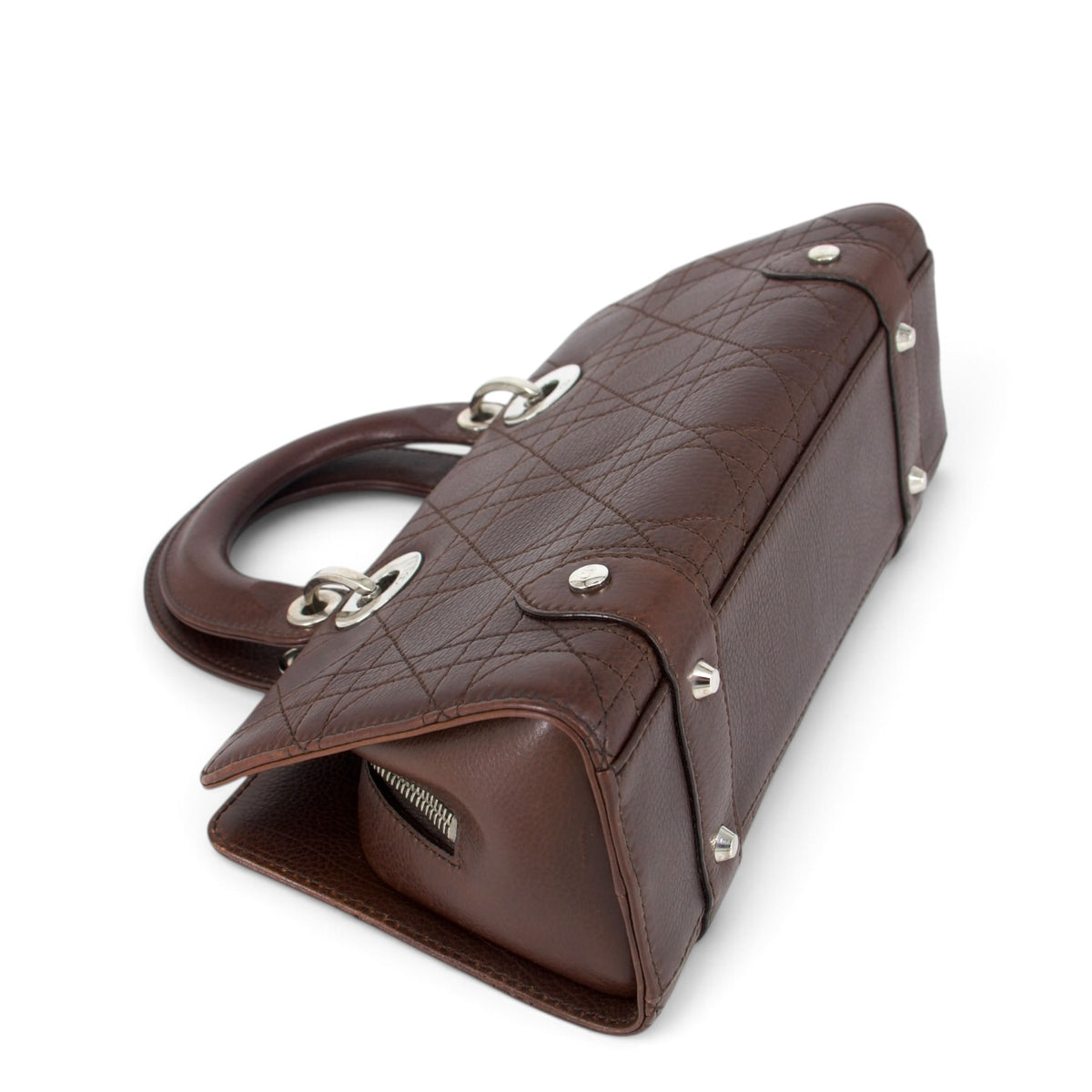 Dior East West Lady Dior Cannage braun