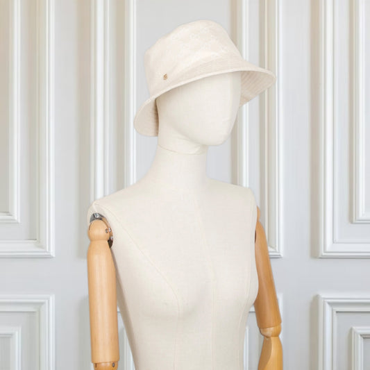 Gucci Bucket hat GG beige Gr. 57