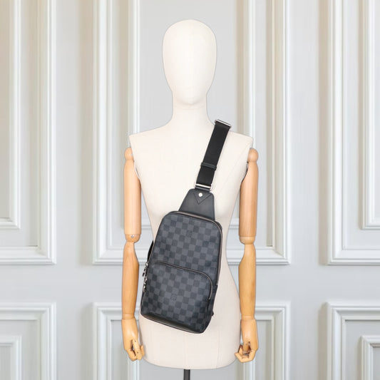 Louis Vuitton Avenue Sling Damier graphite