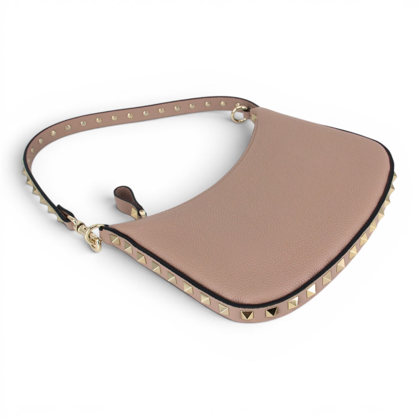 Valentino Rockstud Schultertasche Poudre