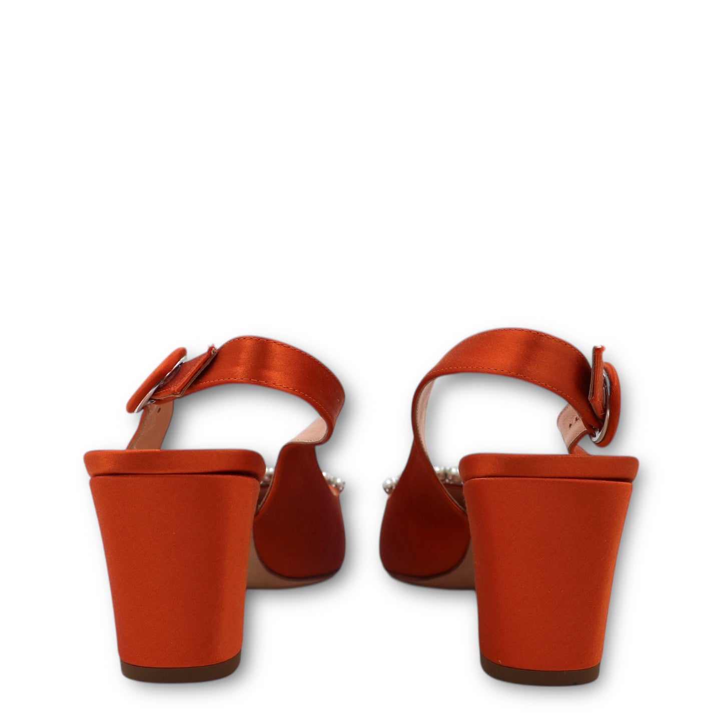 Rupert Sanderson Marina Slingbacks orange Gr. 38.5
