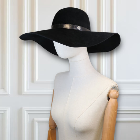 Hermès Hut schwarz Gr. 57