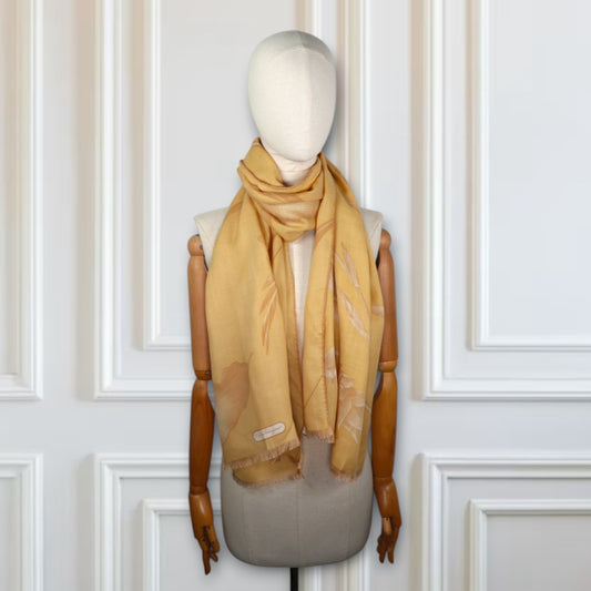 Salvatore Ferragamo Schal gelb