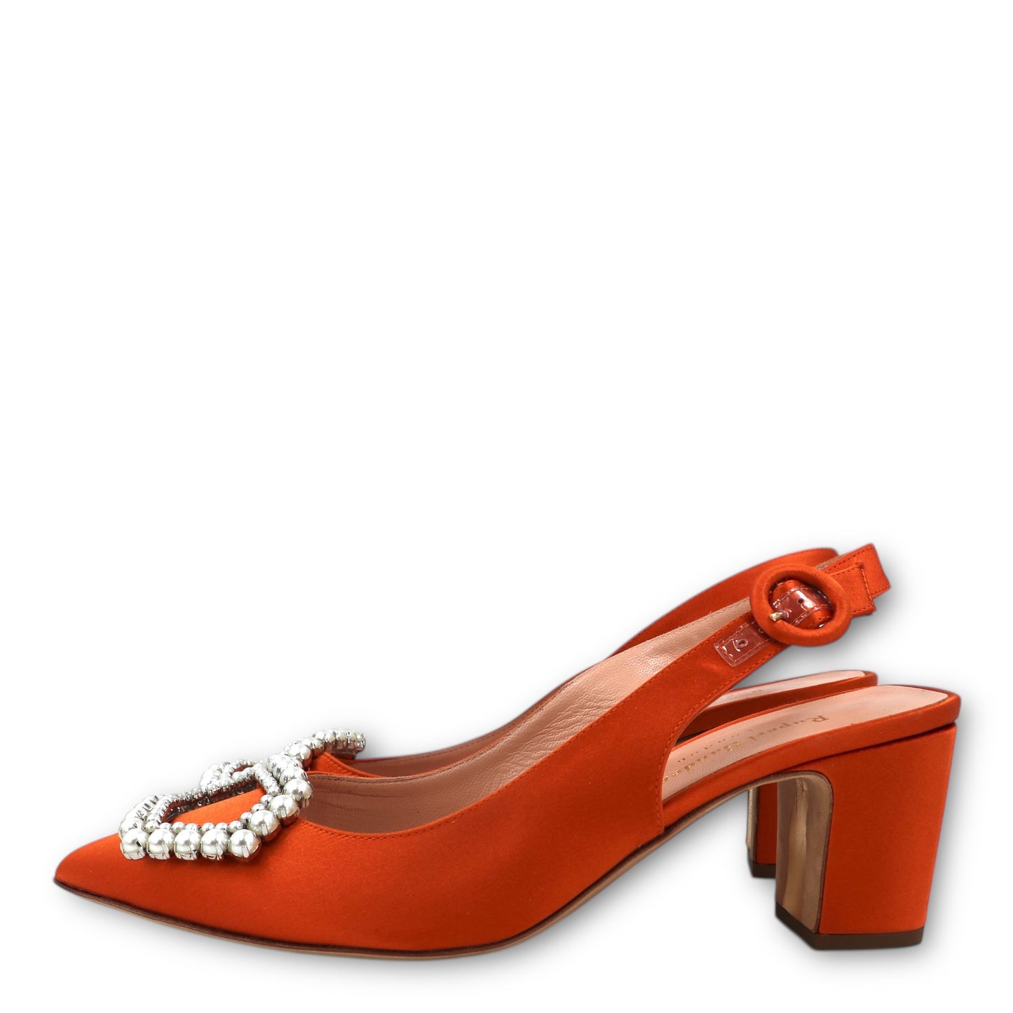 Rupert Sanderson Marina Slingbacks orange Gr. 38.5