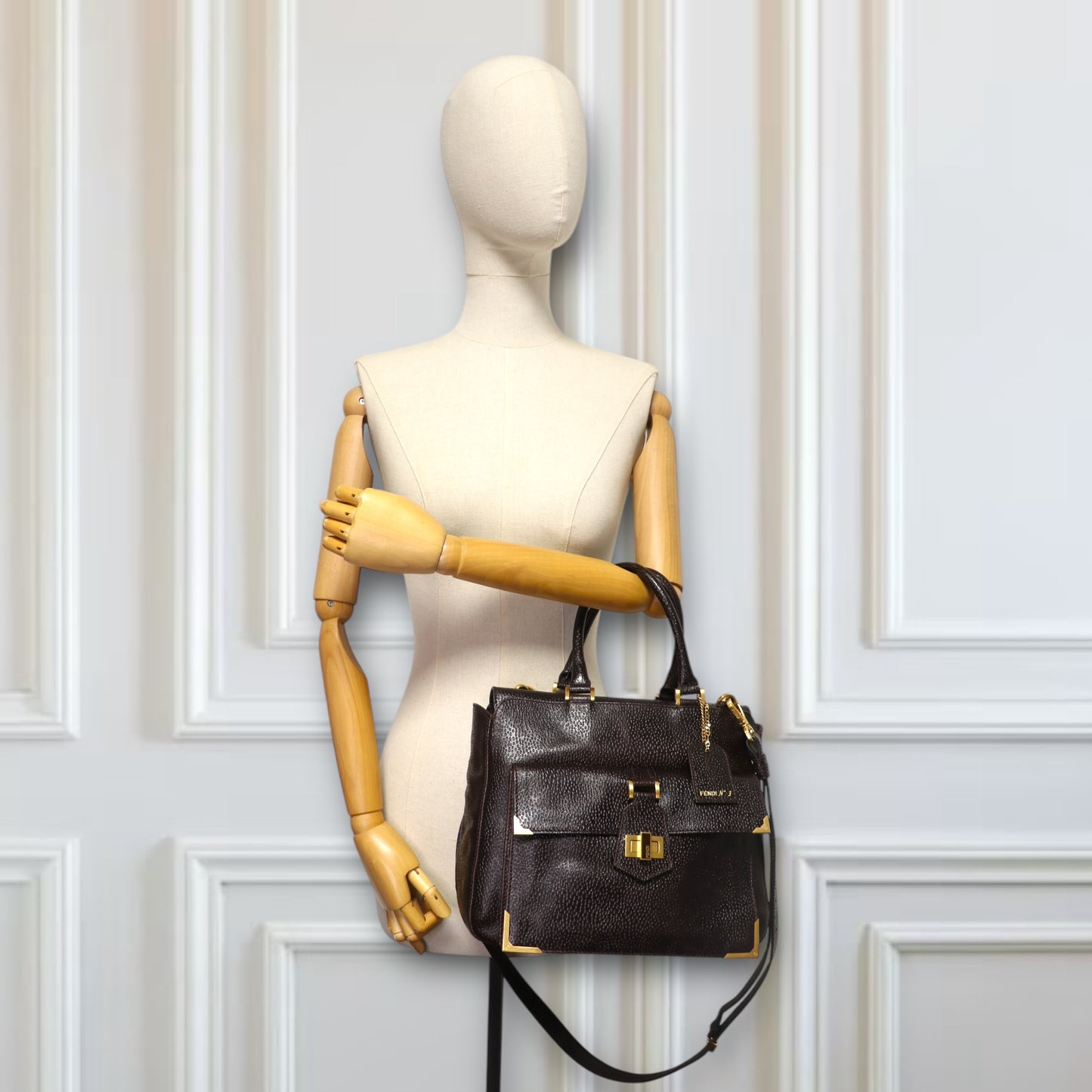 Fendi No. 3 Two-way braun