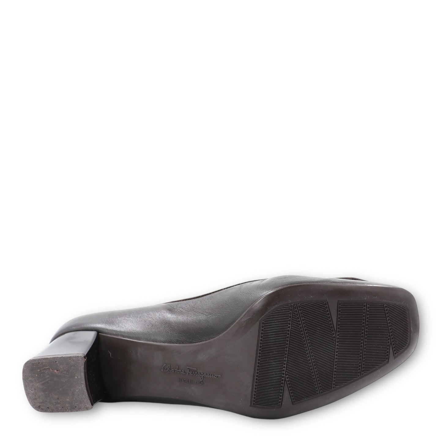 Salvatore Ferragamo Pumps dunkelbraun Gr. 41