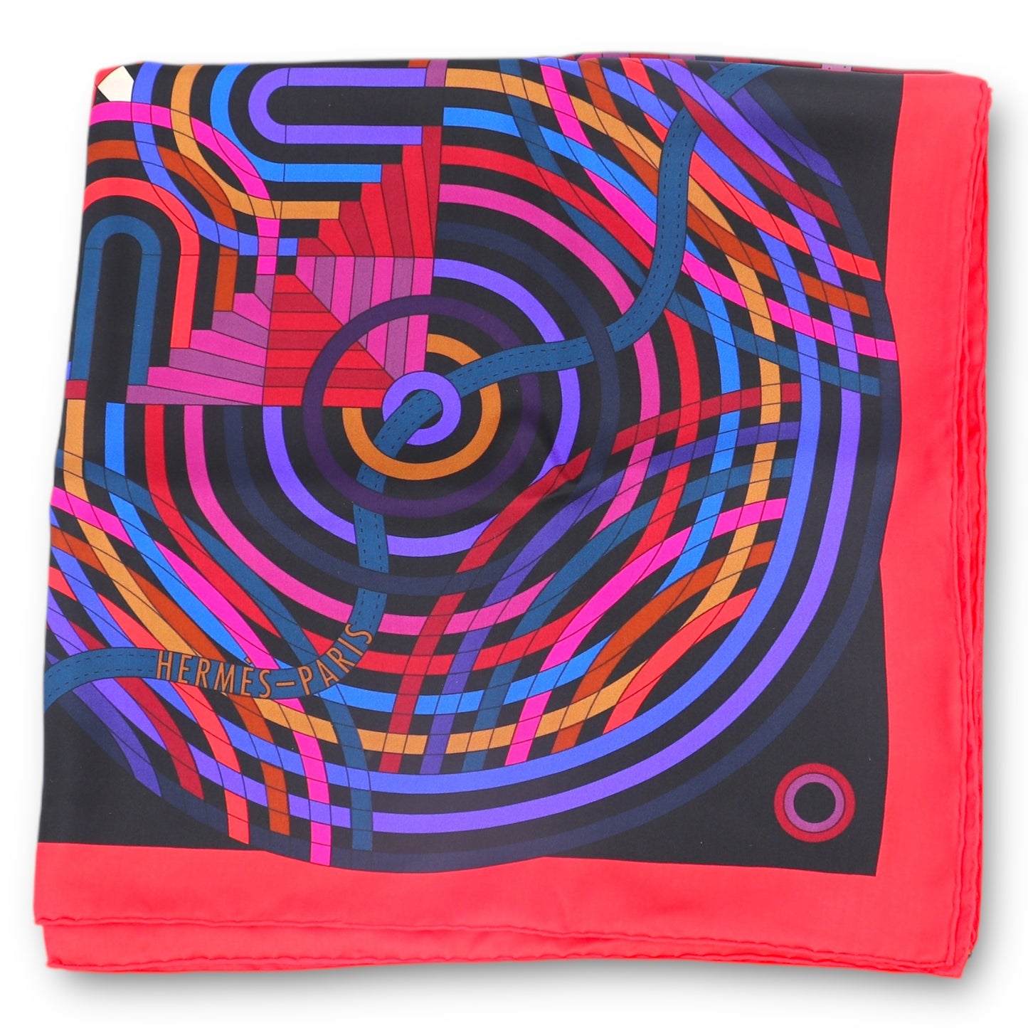 Hermès 140 Seide "La fabrique des rubans"