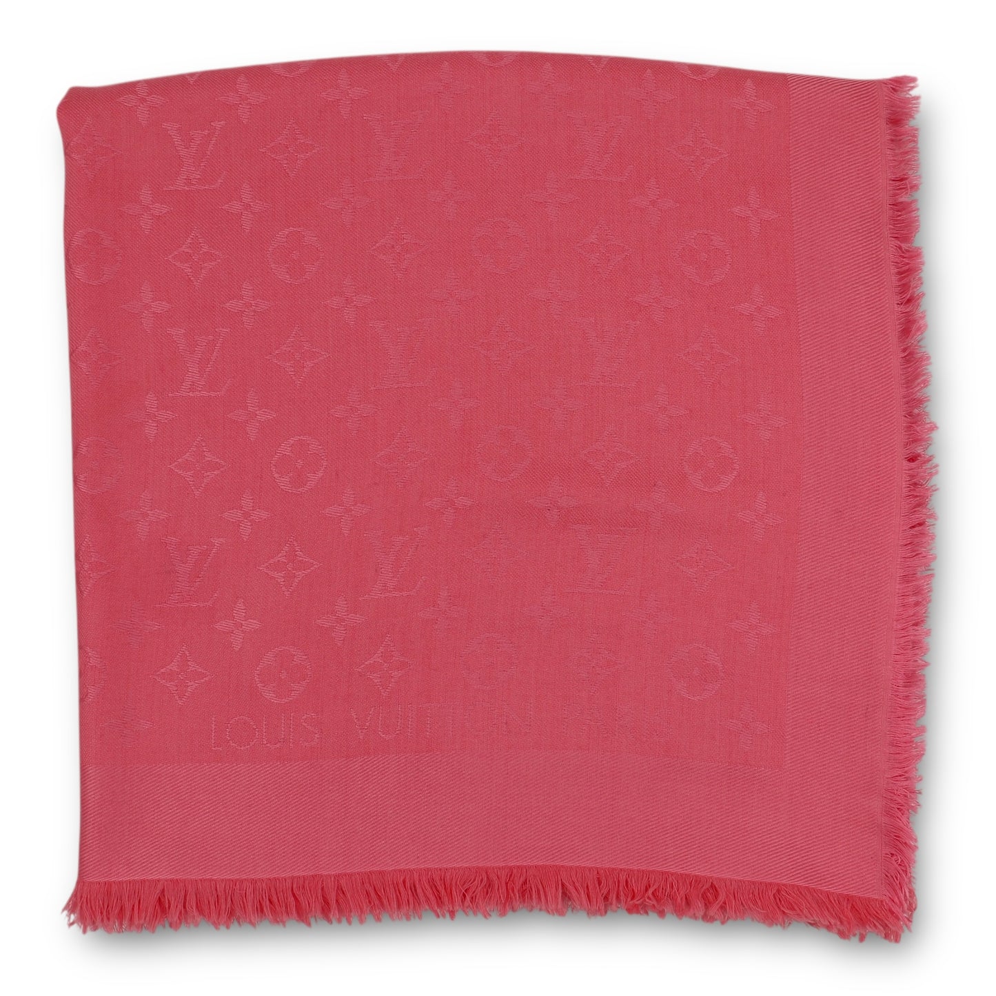 Louis Vuitton Monogram Schal rosa