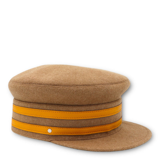 Hermès Saint-Malo Hut camel Gr. 58