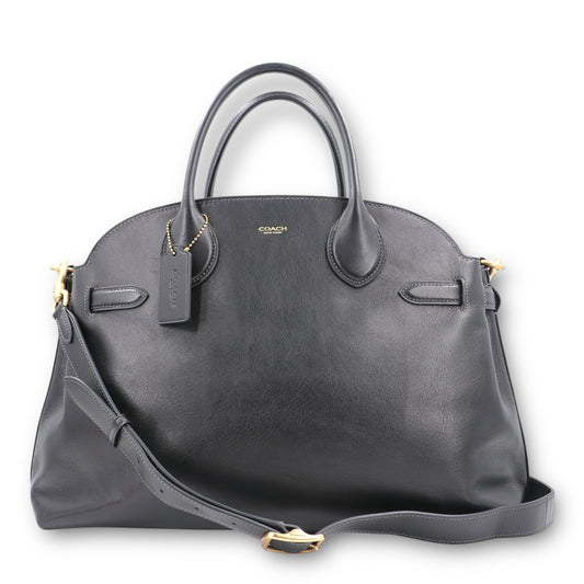 Coach Soft empire Carryall 40 schwarz