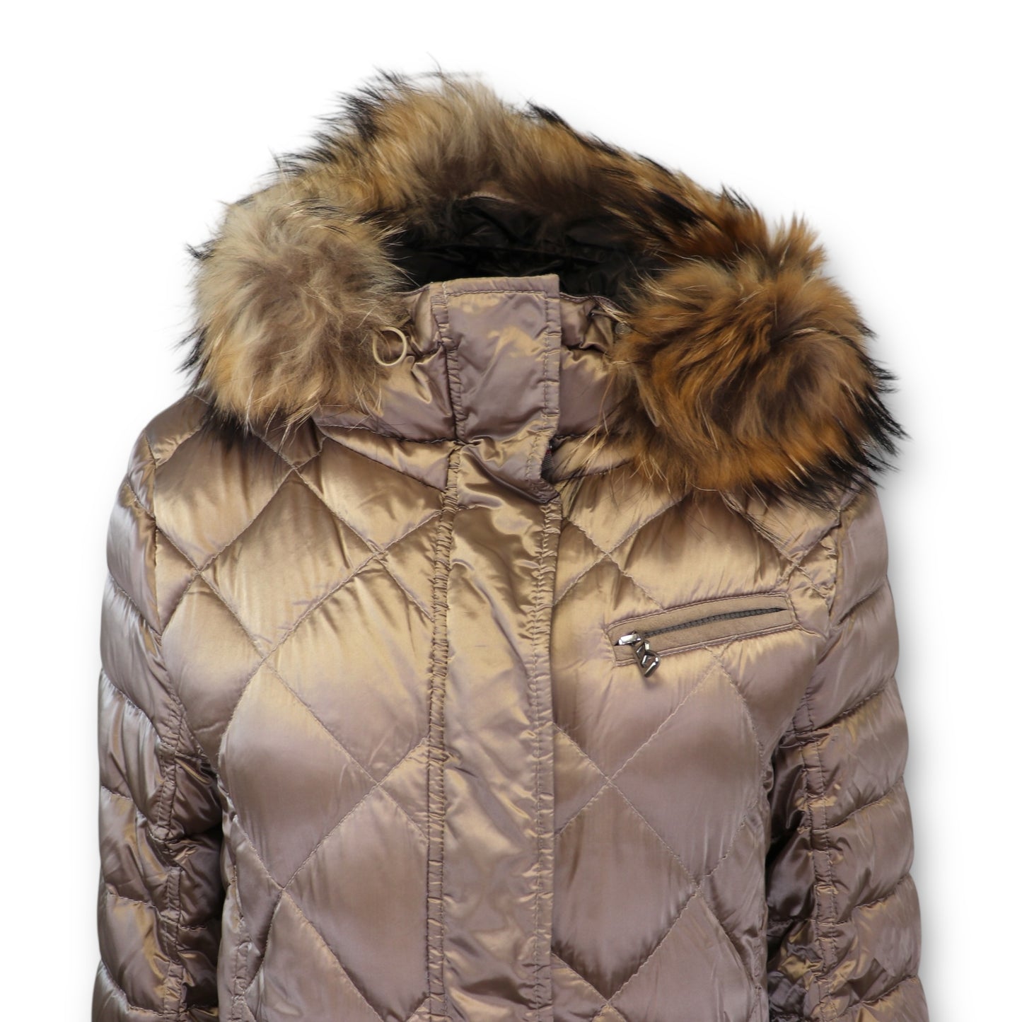 Bogner Daunenmantel taupe Gr. 40