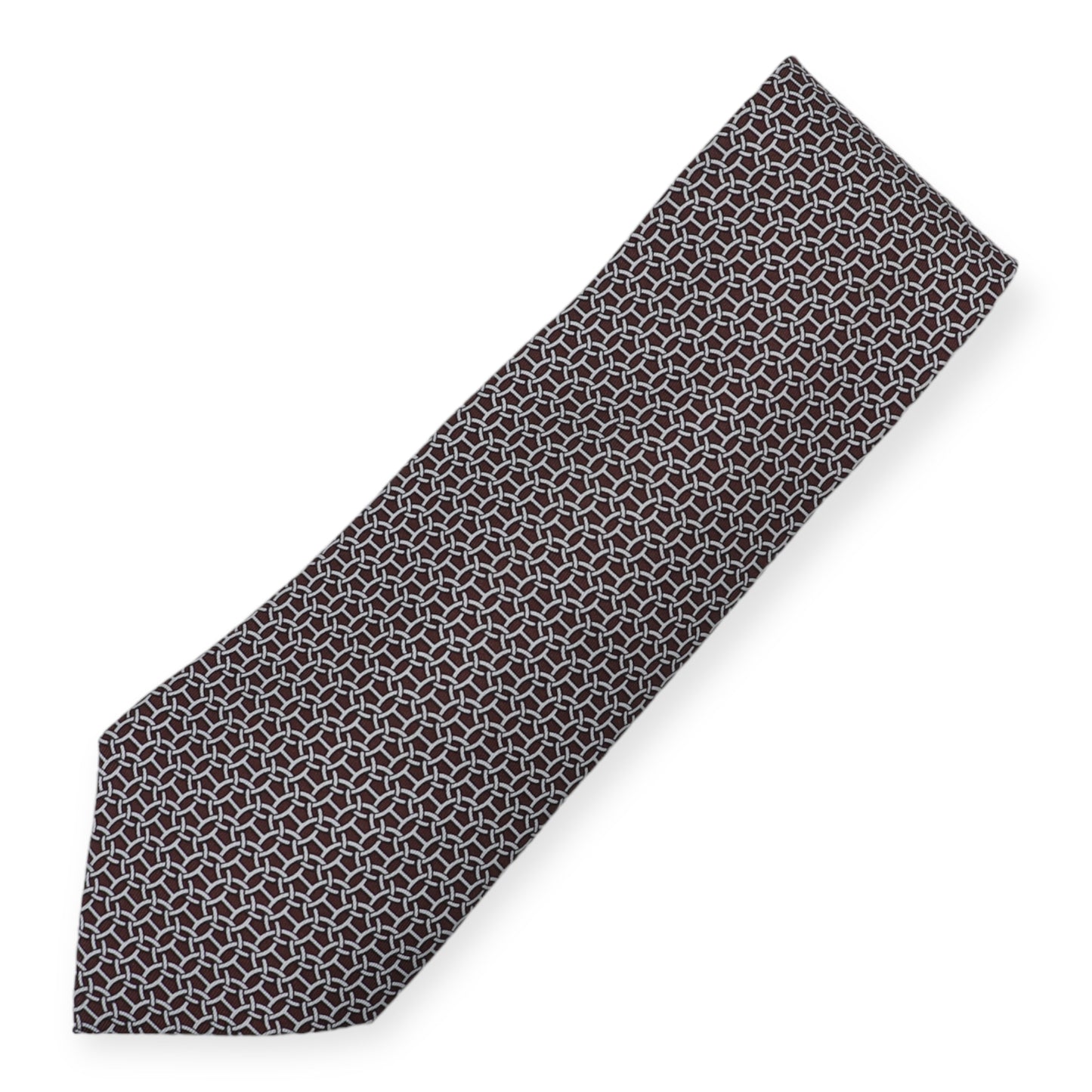Hermès Krawatte braun