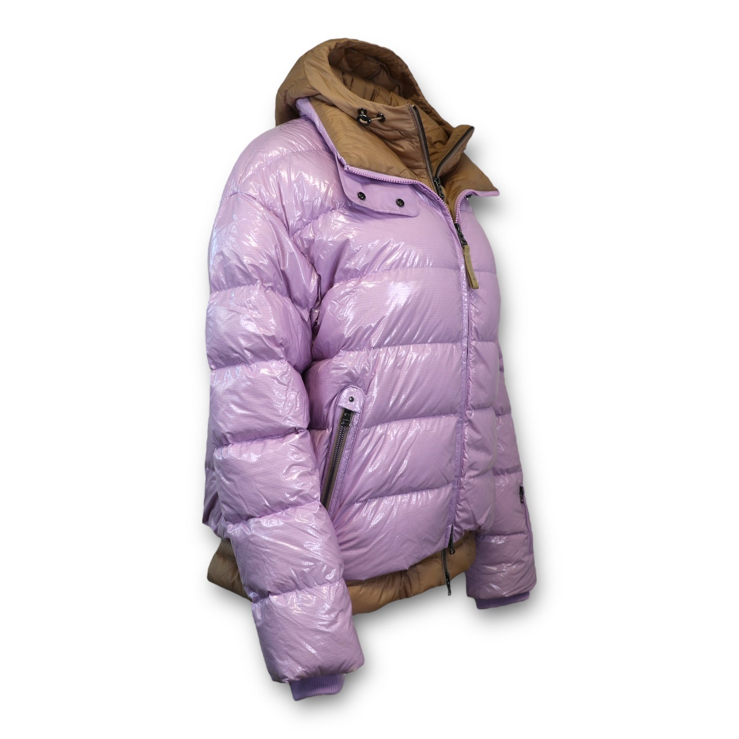 Bogner Daunenjacke braun/lila Gr. 40
