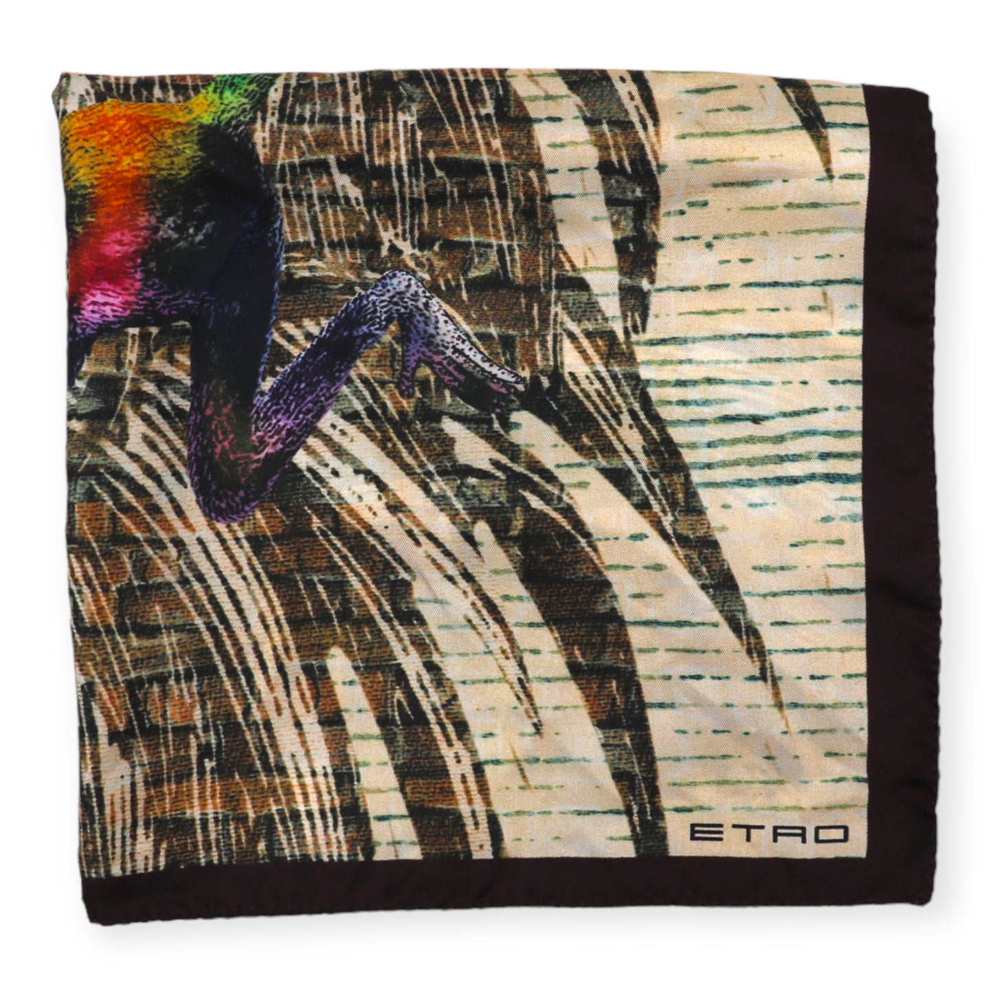 Etro Einstecktuch beige