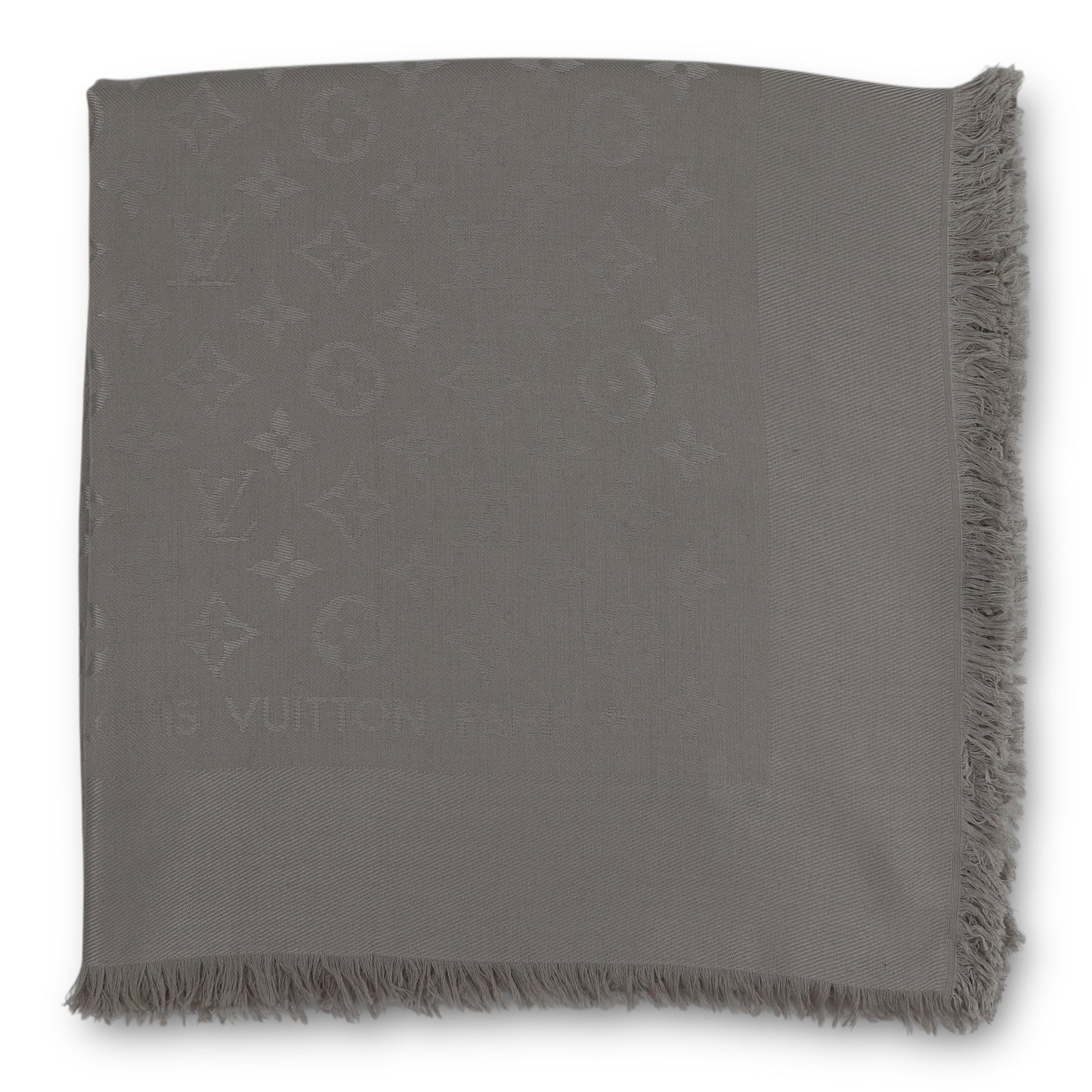 Louis Vuitton Monogram Schal grau