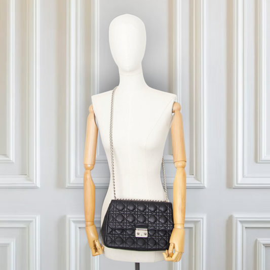 Dior Miss Dior Cannage schwarz SHW