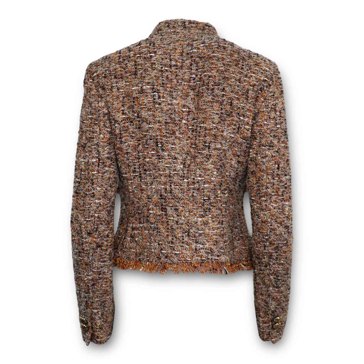 Tagliatore Boucléjacke Ocker meliert Gr. 38