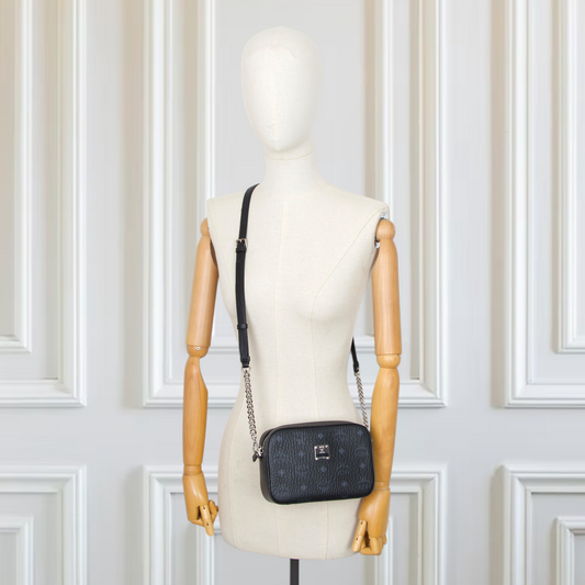 MCM Camera bag Visetos schwarz