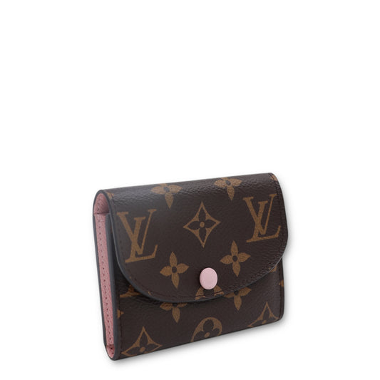 Louis Vuitton Rosalie Coin Monogram rose ballerine