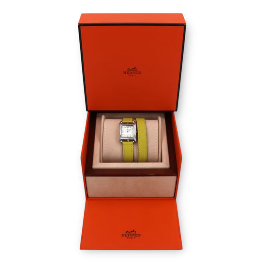 Hermès Cape cod Uhr lime