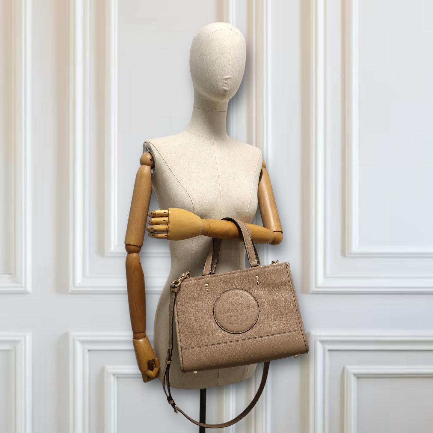 Coach Dempsey Carryall hellbraun