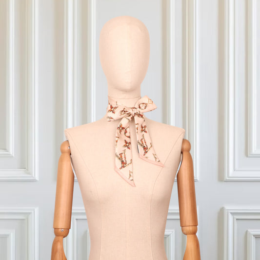 Louis Vuitton Bandeau "Monogram Flowers BB" rosa