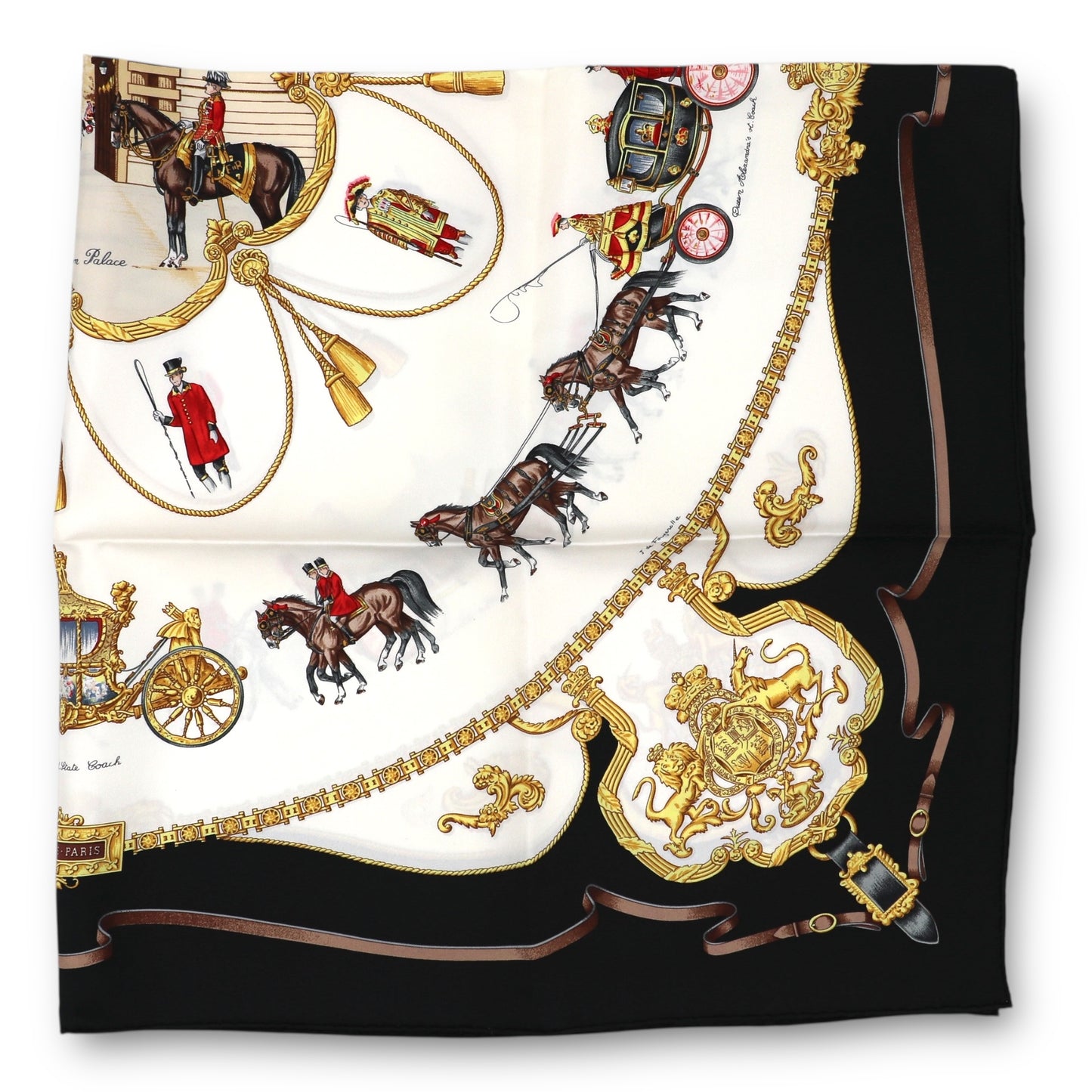 Hermès Carré "The royal mews"