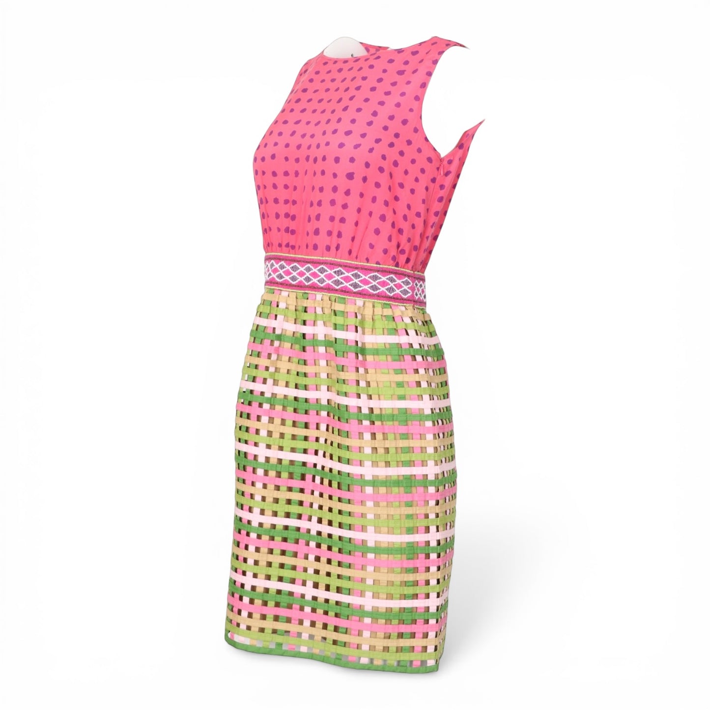 Moschino Kleid Seide gemustert IT 40 DE 36