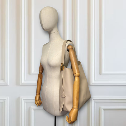 Louis Vuitton Low Key Hobo MM Limestone