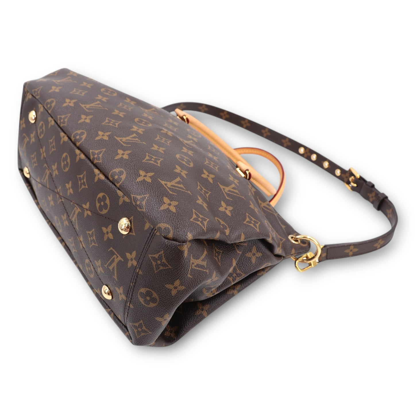 Louis Vuitton Pallas MM Monogram safran