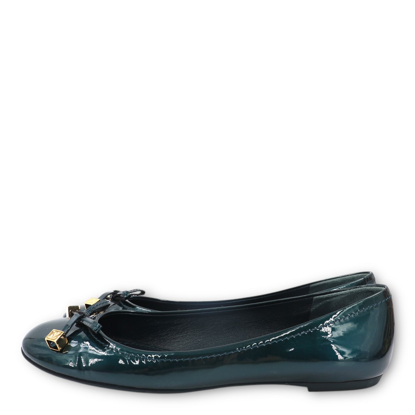 Louis Vuitton Ballerinas Vernis petrol Gr. 37