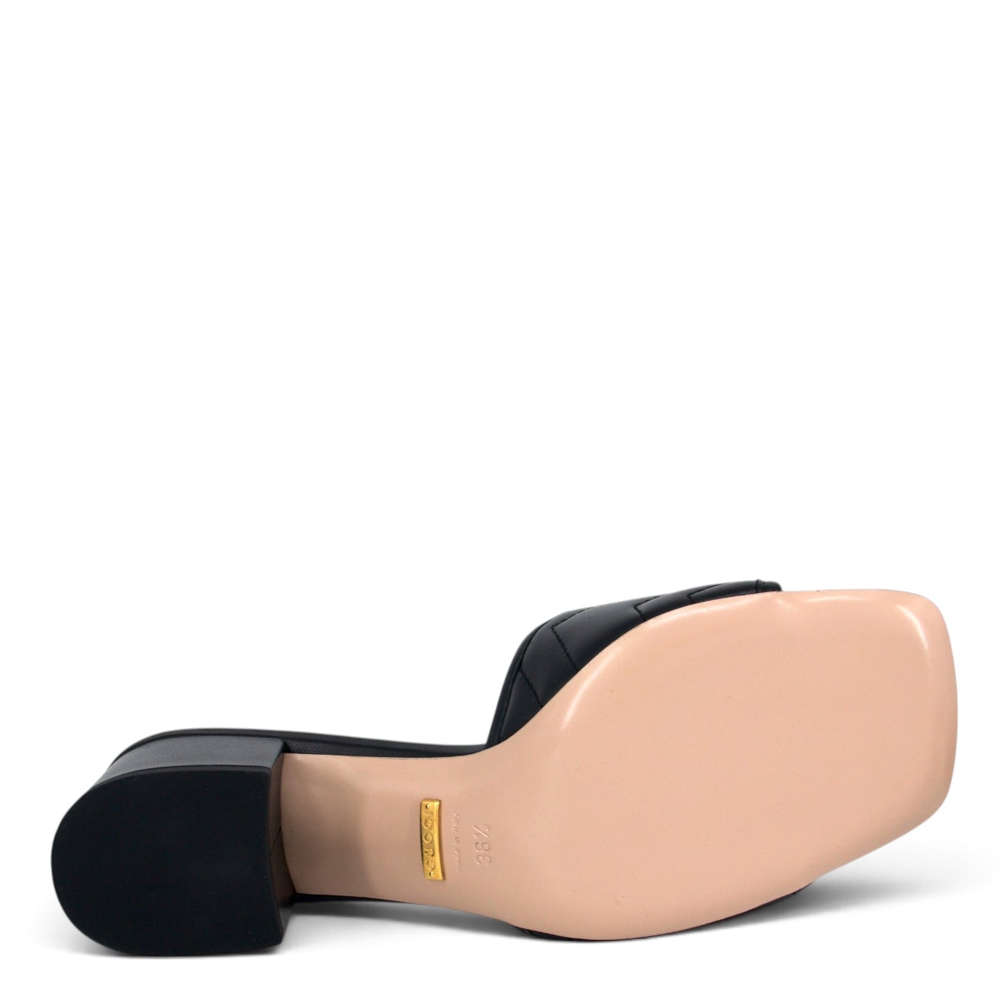 Gucci Marmont Slides schwarz Gr. 36.5