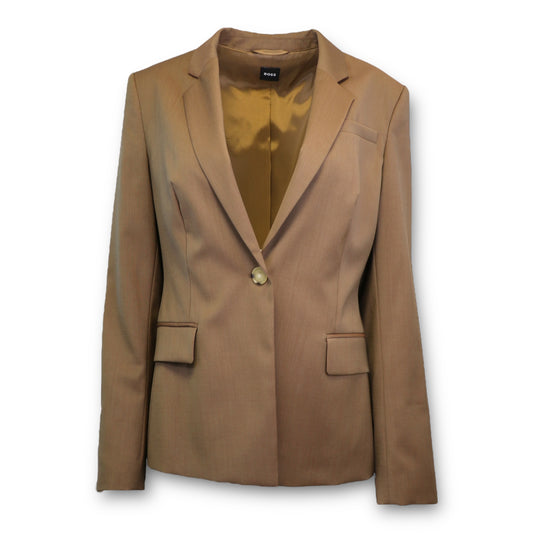 Boss Blazer Wolle khaki Gr. 38