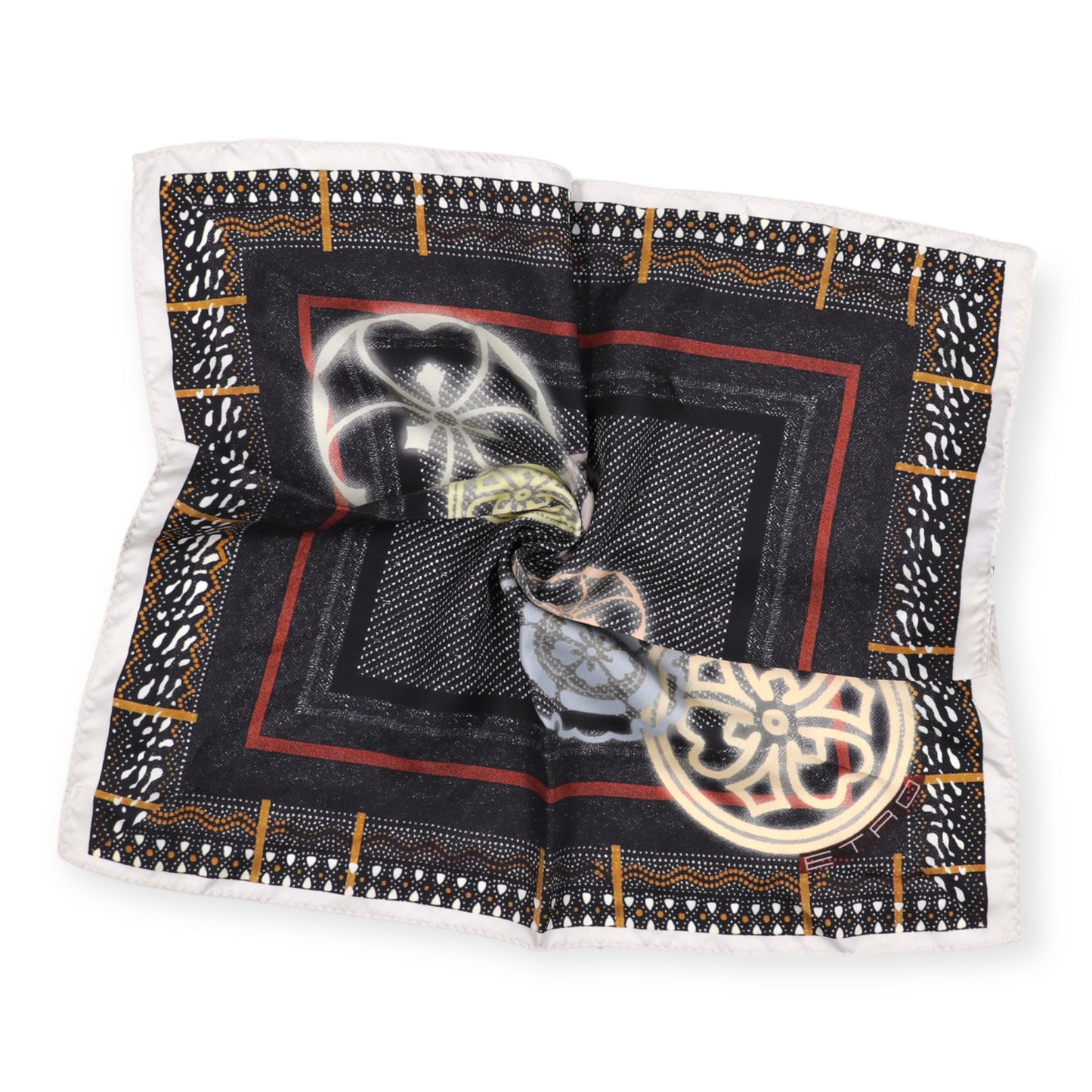 Etro Einstecktuch schwarz