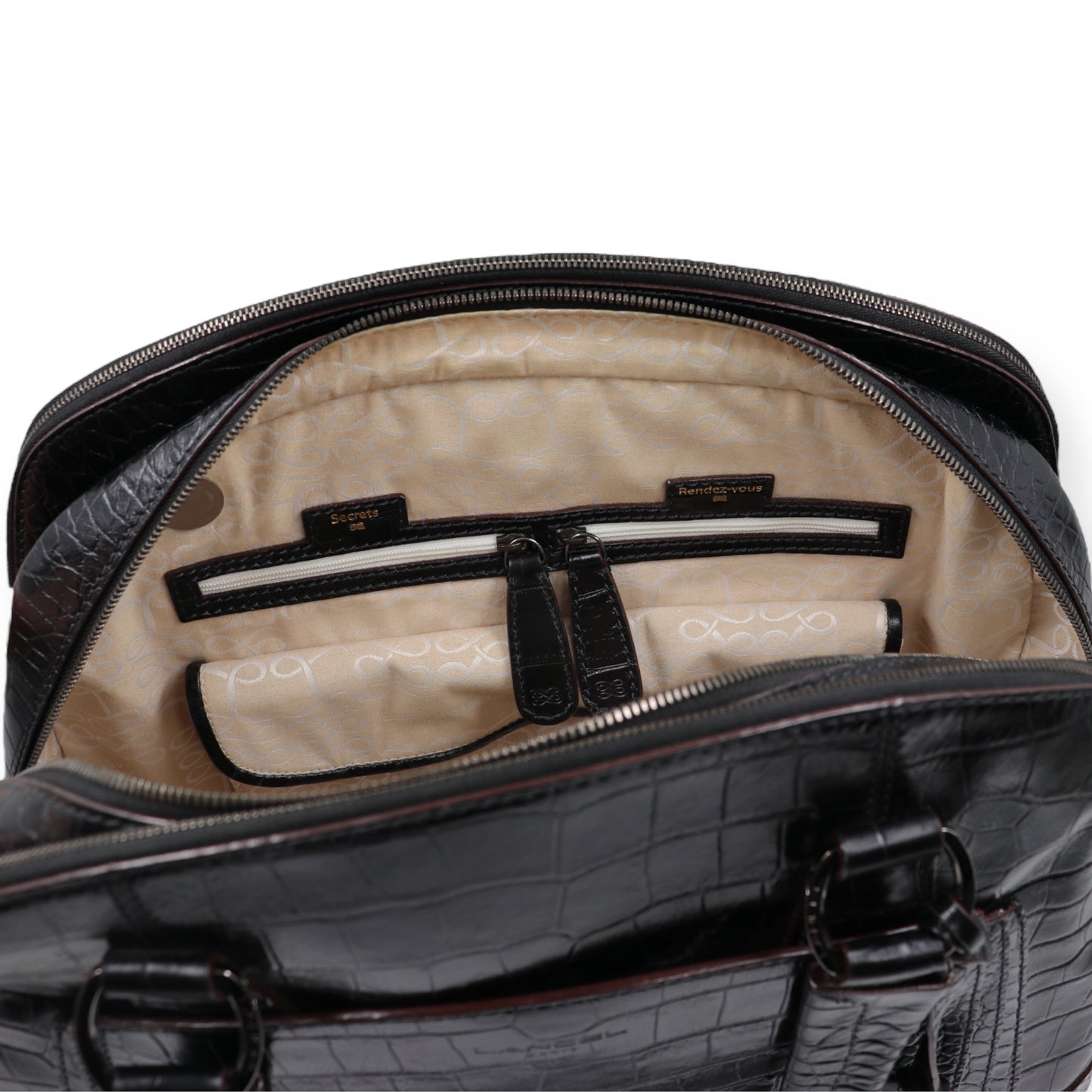 Lancel x Adjani Schultertasche schwarz
