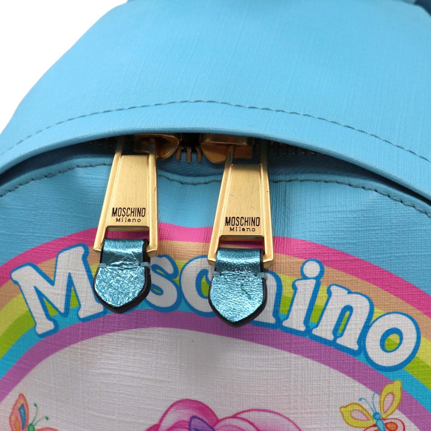 Moschino Rucksack hellblau