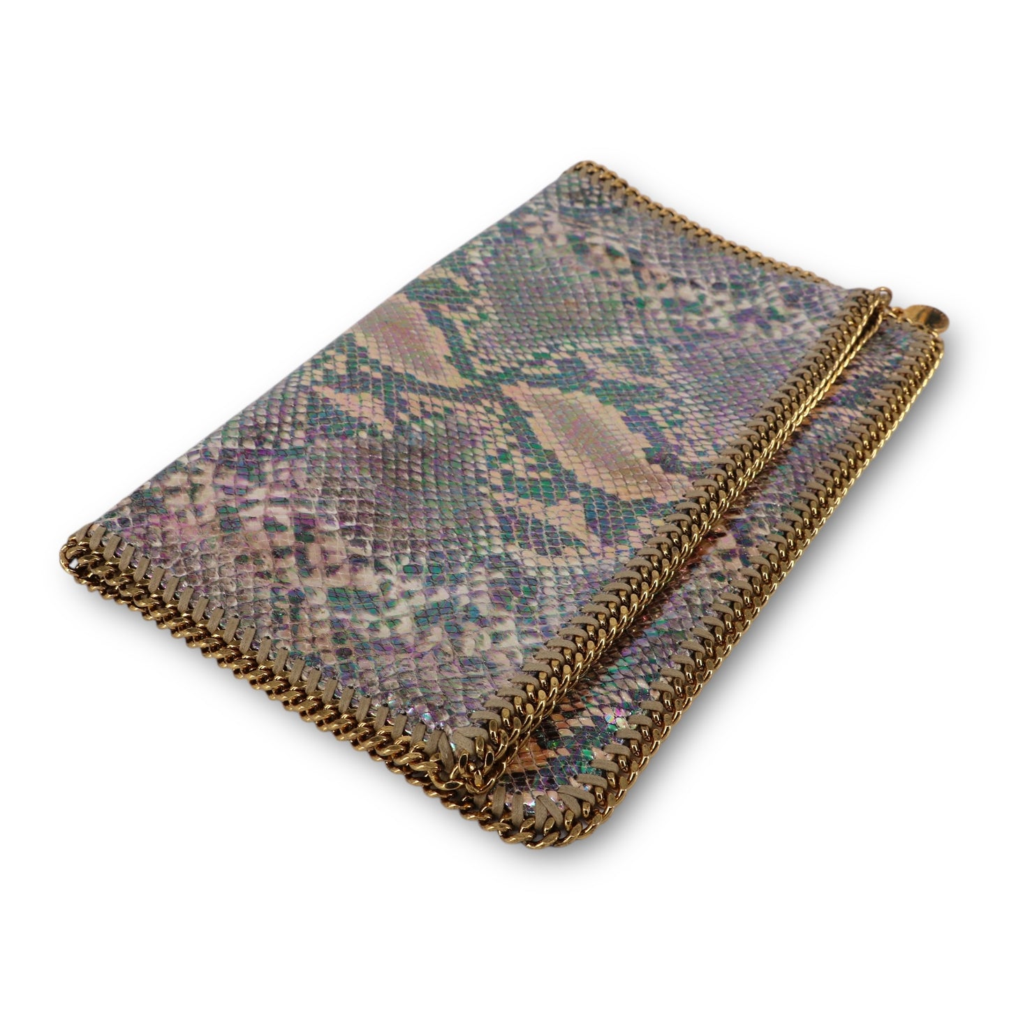 Stella McCartney Falabella Clutch iridescent