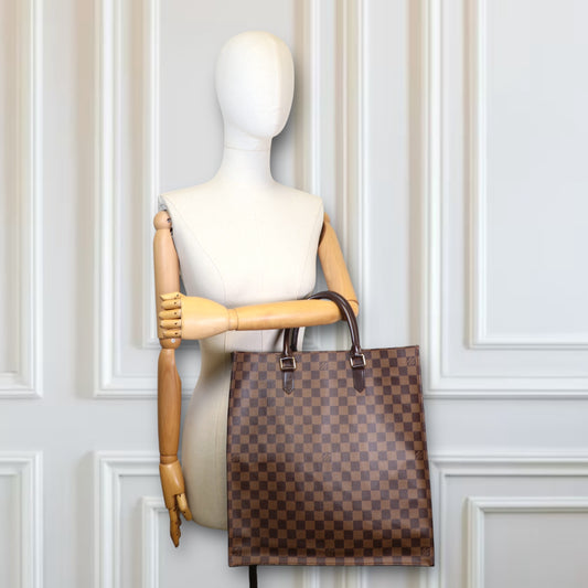 Louis Vuitton Sac plat Damier ebène