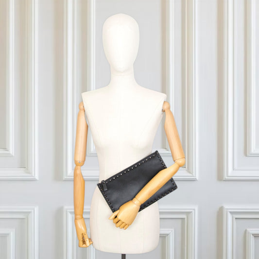 Valentino Rockstud Pouch schwarz