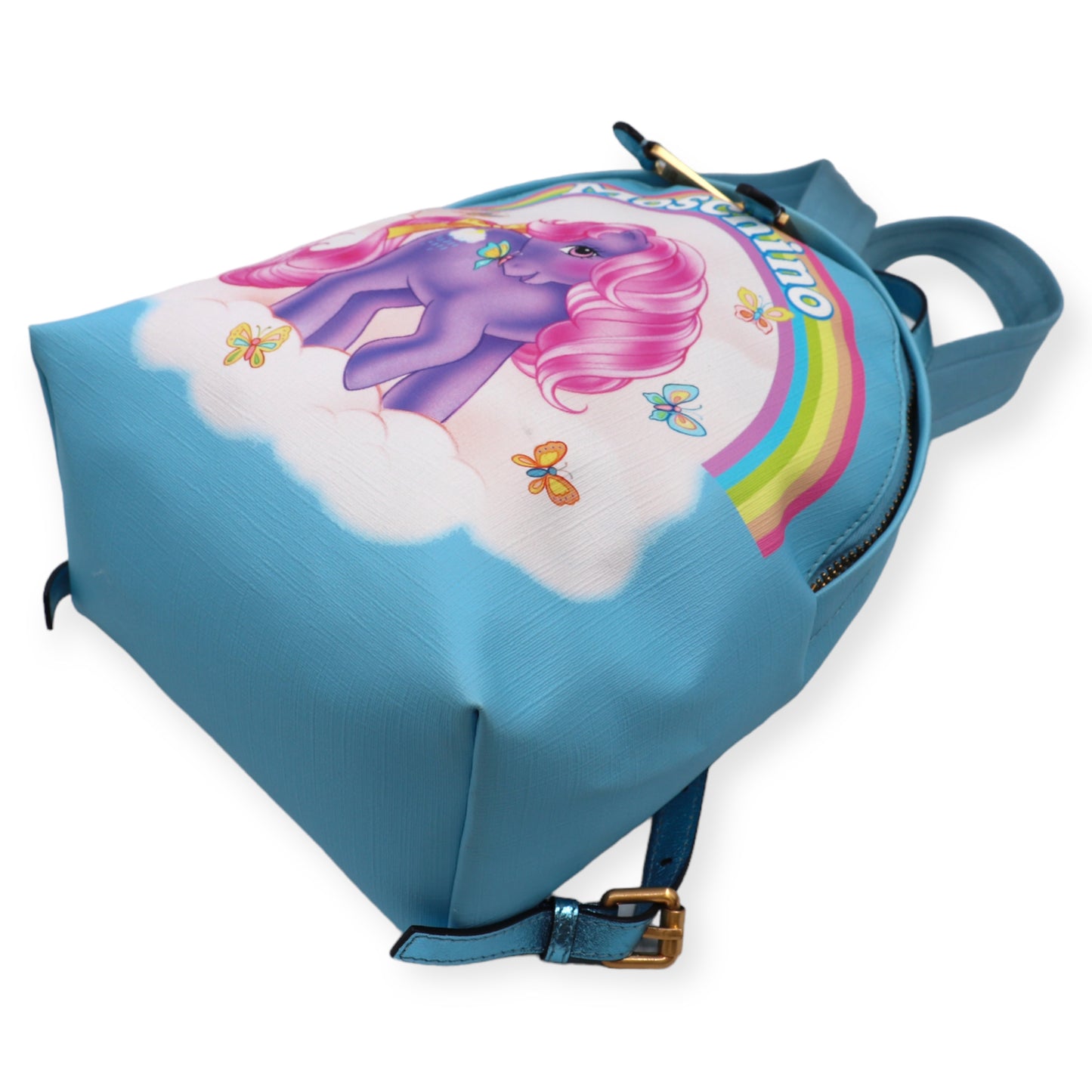 Moschino Rucksack hellblau