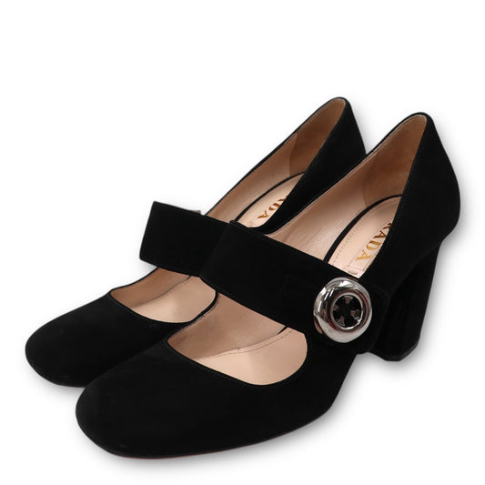 Prada Mary Janes schwarz Gr. 39