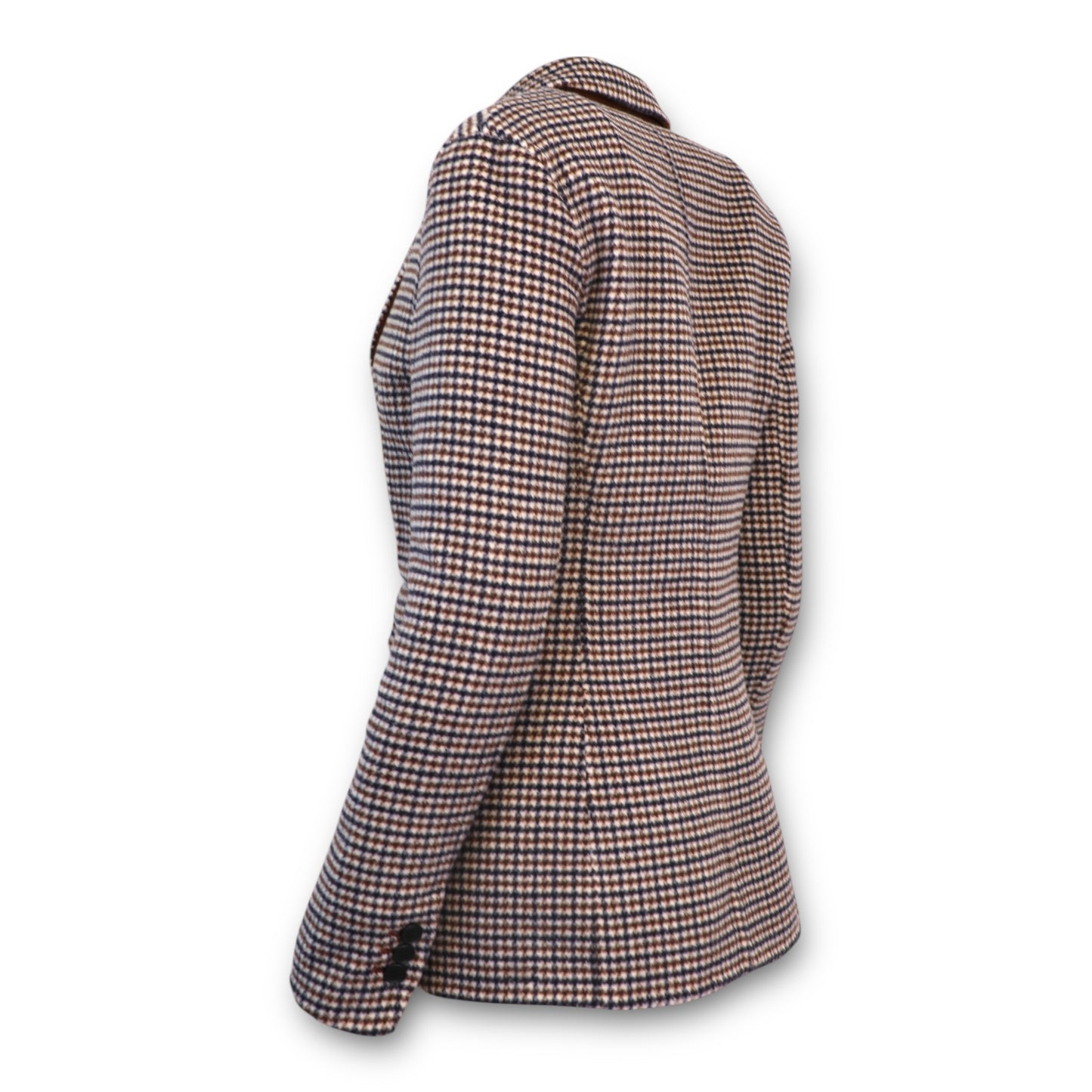 Maje Wollblazer braun kariert Gr. 34