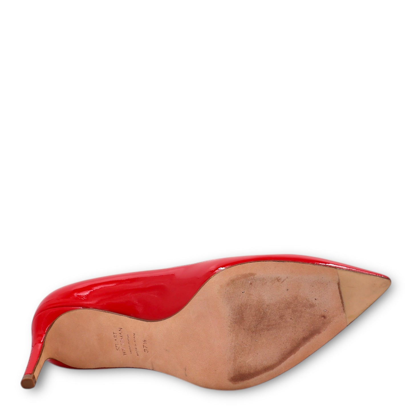 Stuart Weitzman Anny Pumps Lackleder rot Gr. 37.5