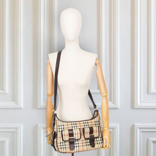 Burberry Umhängetasche Haymarket Check