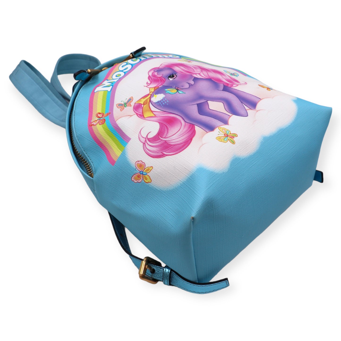 Moschino Rucksack hellblau