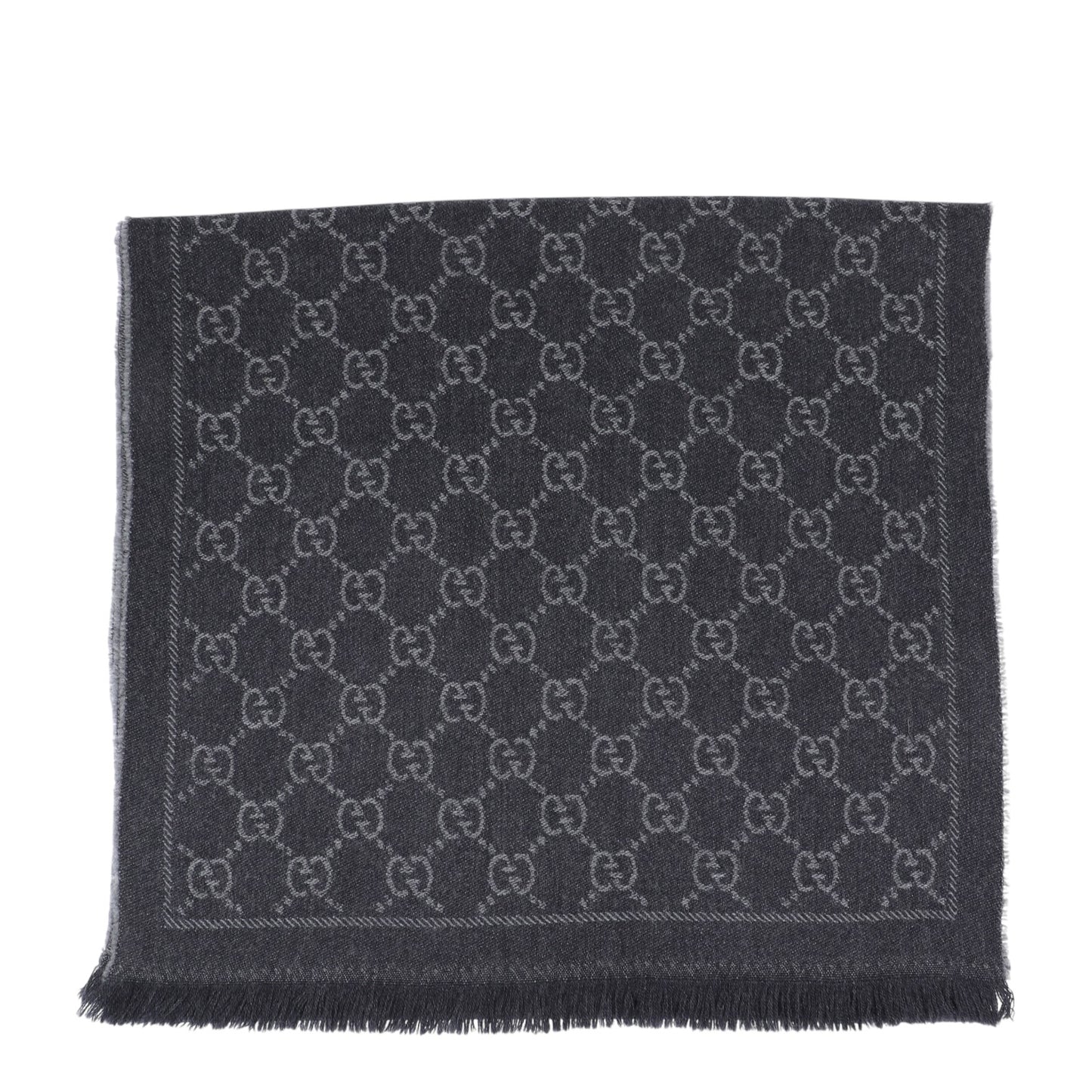 Gucci Schal GG grau reversible