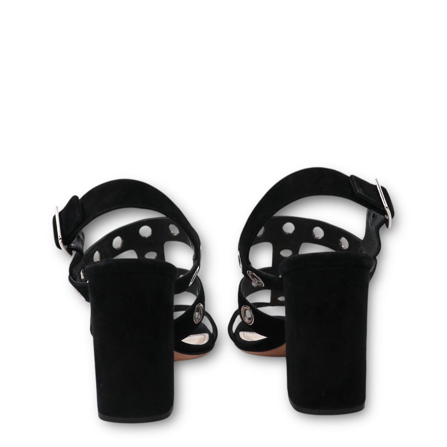 Prada Sandalen Wildleder schwarz Gr. 38