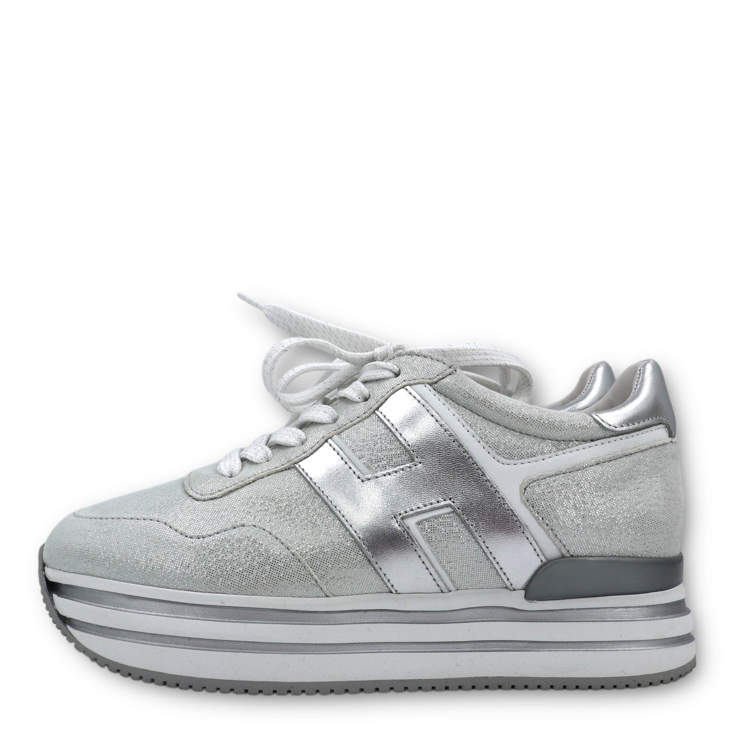 Hogan H222 Sneaker silber Gr. 37